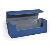 Trading card storage box,hold 600+ single sleeved cards,PU leather TCG card box, suitable for magic game cards, sports cards.