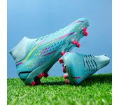 Professional Football Shoes FG/AG Long Nail Adult Artificial Grassland Sports Training Shoes Outdoors High-Tops Soccer Shoes