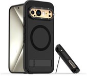 Two-color Skin-feeling MagSafe Phone Case for Google Pixel 9 Pro XL Magnetic Charging PC Shockproof Cover Phone Protector