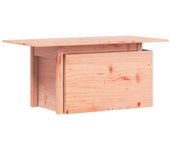 vidaXL Mesa de jardín madera maciza Douglas 100x50x75 cm