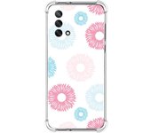 Funda Silicona Antigolpes para Oppo A74 4G diseño Flores 06 Dibujos