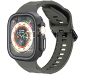Silicone Sport Strap+Case for Apple Watch 9 8 7 6 SE 5 Ultra 2 Belt Bracelet Iwatch Series 49mm 45mm 41mm 44mm Protective Cover