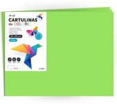 m-office Cartulina Colores Intensos 50x65cm 180gr para Manualidades