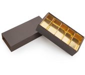 Caja Para Bombones Marron "berlin" - 17,5 Cm