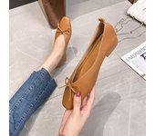 Woman Elegant Square Toe Low Heeled Female Mary Janes Korean Version black Barefoot Flats Ballerina Fetish Soft Soled Flat Shoes
