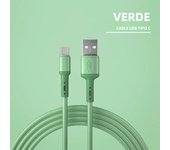 Fast Charging USB C Cable TYPE C Liquid Soft Silicone Data Cord For Huawei Xiaomi 1/1.5/2M Mobile Phone USB-C Charger Wire