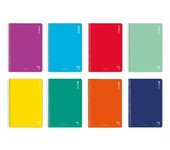 Pacsa - CUADERNO ESPIRAL SERIE BASIC TAPA BLANDA 60 GRS. 12º (85X125MM.) 80 HOJAS CUADRÍCULA 4X4 PACSA 16435 16435