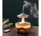 Rain Cloud Night Light humidifier with raining water drop sound and 7 color led light essential oil diffuser aromatherapy