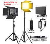 Luz De Estudio Fotográfico LED Portátil Para YouTube Y Videojuegos 50W Iluminación De Grabación De Video With Panel De La Lámpara Fotográfica NPF550