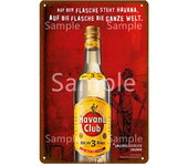 Cuba Libre Havana Club Metal Tin Sign Havana Rum Wall Plaque Poster Vintage Music Pub Bar Decor Retro Painting YL053