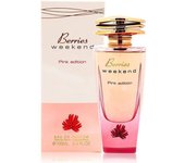 Perfume árabe de mujer  Berries Weekend Pink Edition Fragance World 100ml,Fragancia femenina floral, única ,lujosa, Colonia de mujer oriental NOVEDAD