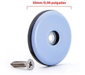 20pcs Furniture Glides With Screws PTFE For Sofa, Bed, Table, Couch, Dining Chairs Heavy Duty Furniture Feet Sliders