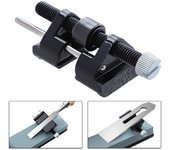 Chisel Honing Angle Guide Carbon Steel Sharpener Knife Sharpener Blade for Wood Chisel Projection Sharpener Jig Roller Whetstone