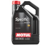 Aceite Motul Specific 2312 0w30 5l   Ce U
