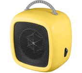 Calentador eléctrico portátil eficiente de 600 W (18*15*10,1 cm), con dos modos y asa | Calentador Rápido Pequeño, Radiador, para Oficina, Dormitorio, Cocina, Blanco