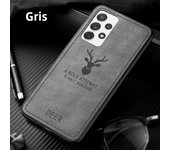 Deer Patterned Hard Cover for Samsung Galaxy S24 S23 S22 S21 S20 Ultra Plus FE A55 35 25 15 72 71 70 54 52 51 34 32 Phone Case