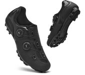 Zapatos De Ciclismo Para Hombre MTB Deportivos Zapatillas De Motocicleta SPD Zapatos De Bicicleta De Montaña Deportivos De Carreras Ligeros Y Transpirables