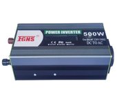 FGNS.Inversor Corriente DC/AC 500W Convertidor 12V/24V DC a 210V/220V/230V AC Dual Puertos USB 5V/2.1A