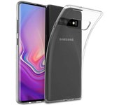 Funda para Samsung Galaxy S10E (4G) Carcasa Gel TPU Silicona Transparente GTR + Protector Pantalla Cristal Templado Movilear