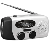 Multifunctional Portable Hand Crank Power Generation Emergency Radio Solar Disaster Prevention FM AM WB NOAA Power Bank