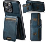 SUTENI Card Holder Leather Magnetic Pocket Cover Wallet Phone Case For iPhone X XS XR 11 12 13 14 15 Plus 16 Pro Max