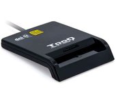 Tooq lector de tarjetas inteligentes dnie sim usb-c - color negro