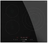 Placa vitrocerámica Cecotec Bolero Squad V 3100 5700W 3 zonas 9 niveles negro 59 cm