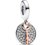 Charm Colgante Pandora Doble Llave a la Felicidad 783236C01