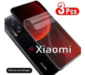 3Pcs Hydrogel Film For Xiaomi Redmi Note 13 14 12 11 10 9 8 Pro Plus Screen Protector 12S 11S 10S 9T 8T Soft
