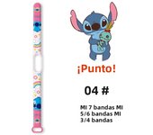 Lilo & Stitch Strap for Xiaomi Mi Band 7 bracelet Sport silicone watch wristband Miband wriststrap For Xiaomi mi band 3 4 5 6 7