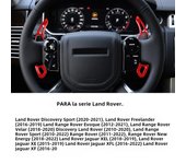 Car Steering Wheel Paddle Shifter Cover for Land Range Rover Evoque Discovery Sport For Jaguar XF XE Carbon Fiber ABS Accessory