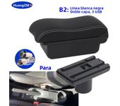 For Seat Ibiza Armrest Box For Seat Ibiza 6j Ibiza 6L Car Armrest Auto Storage box 2010-2019 Dedicated Retrofit Car Accessories