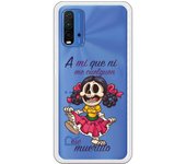 Funda compatible con Xiaomi Redmi 9T/Pocophone M3 - A mi que ni me cuelguen ese muertito