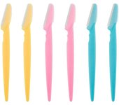 Eyebrow Razors Facial Hair Remover Shaver Trimmer Shaper, Exfoliating Dermaplaning Tool for Women and Men 6 Pcs