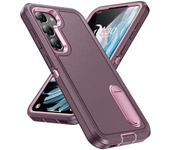 Dual Layer Anti-Slip Heavy Armor Phone Case for Samsung Galaxy S24 S23 S22 Plus Ultra A15 A54 A14 A13 A53 A03S Shockproof Cover