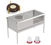 Criadora "Baby Park" + Calefactor "Nanny Hen" 101,5x48,5x60 cm