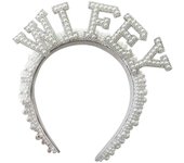 Headband Hairband Wedding Headpieces Hair Accessories Headwear for Decor WIFEY