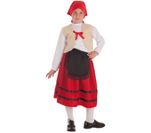 Disfraz Infantil Pastora Chaleco T-4 (9-11 Años) (Creaciones Llopis 3403-4)