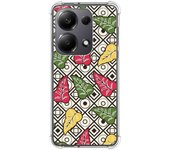 Funda Silicona Antigolpes para Xiaomi Poco M6 Pro 4G diseño Flores 11 Dibujos