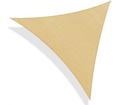 Gerimport Parasol Triangular Nailon Crema 3.05 X 4.3 Metros - Cenadores y Pérgolas