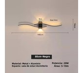 Black White LED Wall Lamps Living Room TV Sofa Background Wall Lamp Modern Long Strip LED Indoor Lighting Wall Lights AC85-265V