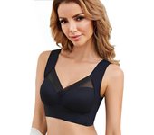 Sujetador para mujer, sujetador corrector de postura, sujetador de copa de moda, sujetador inalámbrico push-up