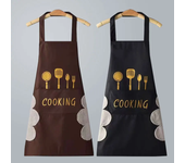 Apron Waterproof Oilproof Cooking Apron Kitchen Work Clothes Home Cooking Cleaning Men and Women Universal Sleeveless Apron