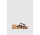 Sandalias de pala con cuña alta INSIDE