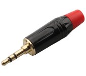 FGNS Enchufes estéreo de 3,5 mm Tipo Soldadura, conector de cable de audio DIY tipo soldadura de 1/8 ", conector de reparación de repuesto de 3,5 mm para trabajo, enchufe macho estéreo de 3 polos TRS