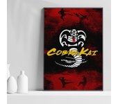 1PC Classic Comedy Movie Cobra Kai Retro Print Poster Paper Waterproof HD Sticker Bedroom Entrance Home Living Room Wall Decor