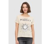 Destaca con esta camiseta de manga corta con estampado gráfico INSIDE