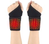 Magnetic Therapy Self-Heating Wristband, Heated Wrap, Warmer, Pain Relief Compression Bracelet, Hand Health Belt