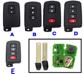 Global Xhorse VVDI XM38 Smart Key XSTO01EN XSTO01EN Remote Key 8A 4D 4A BA Chip for Toyota Lexus Updated Version Support 312-433