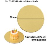 Diameter 10-33CM Available Circle Cardboard Base Golden or Silvery Coated Round Cake Board Cake Decorating Supplies Dessert Tray
